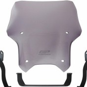 Resim GP Kompozit CF Moto 250 NK 2018-2022 Uyumlu Spor Ön Cam Füme 33 cm 