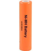 Resim Panasonic BK-380A 3700 mAh 1.2 V LA-4/3A Ni-MH Şarj Edilebilir Pil 