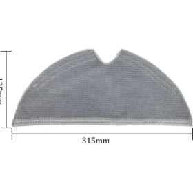 Resim Populer Xiaomi Mi Robot Mijia 1c Vacuum Mop Robot Süpürge Uyumlu 4'lü Mop Bezi 