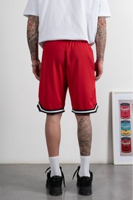 Resim UKHWD SUPPLY Kırmızı DryTech Erkek Basketbol Şort UK1126KZ 