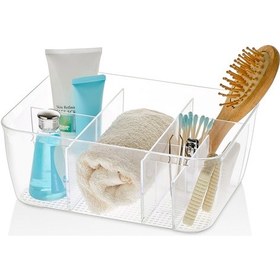 Resim BANYO ORGANİZER ( HAVLU VE SABUNLUK ) Şeffaf 