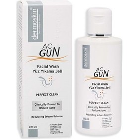 Resim Dermoskin Acgun Yüz Yıkama Jeli 200 ML 