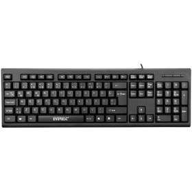 Resim Everest Kb-871u, Usb Kablolu, Türkçe Q, Standart Klavye (siyah) 