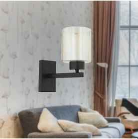 Resim Jade Duvar Lambası Yatak Odası-Yatak Başı-Banyo İçin Modern Aplik Siyah 