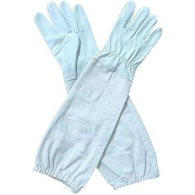 Resim Suntek Arıcılık Eldivenleri Araçları El Koruması Beyaz 