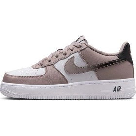 Resim Nike Air Force 1 Unisex Sneaker White Brawn Unisex Günlük Spor Ayakkabı Beyaz Kahverengi Beyaz - Kahverengi 