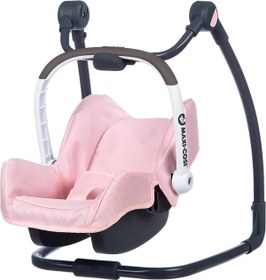 Resim Smoby Maxi-Cosi Oyuncak Bebek Mama Sandalyesi Puset ve Salıncak - Pembe 240235 