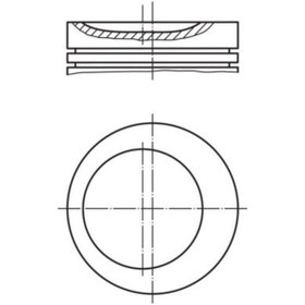 Resim Pıston Segman 0.50 84.50 Mm Bmw M43 / E34-e36 318 083 14 02 