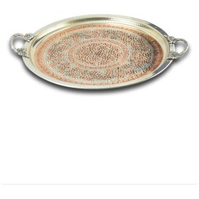 Resim Miray Bakır Tepsi 36 CM 