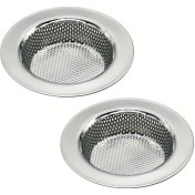Resim Dashanshop 2 Adet Premium Paslanmaz 304 Çelik Lavabo Filtresi Kolay Temizlenir Dayanıklı İnce Mesh 