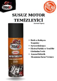 Resim baxxe Trax Susuz Motor Temizleme Spreyi Motor Temizleyici Motor Parlatıcı Sprey Aerosol Sprey 500 Ml. 