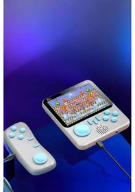 Resim Gld-spt- El Atarisi 3.5 İnç Ekran Çift Konsol 666 Adet Retro Oyun Gamepad 