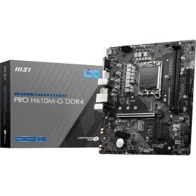 Resim Msı Pro H610M-G Ddr4 Soket 1700 Ddr4 3200(OC) Pcı-E Gen 4,m.2 Usb3.2 1x 1g Lan Matx Anakart 