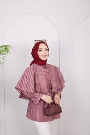 Resim KEBİRE MODA PERİ TUNİK TESETTÜR GİYİM 
