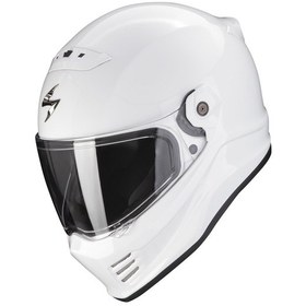 Resim Scorpion Covert Fx Kapalı Motosiklet Kaskı Beyaz 