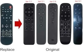 Resim VINABTY JBL 9.1 Soundbar 5.1 Soundbar 3.1 Soundbar 2.1 Soundbar 2.0 Soundbar 5.1 Surround Ses Çubuğu Sistemi ile Uyumlu Yedek Uzaktan Kumanda 