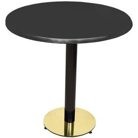Resim Beymobilya Karanfil Werzalit Yuvarlak Gold Masa Q80 (545562275) 