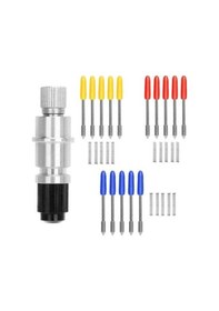 Resim Zcjb Namuny 30 Adet 30/45/60 Derece Bıçak Vinil Kesici Plotter S İçin Cb09 Cb09u Graphtec Bıçak Tutucu Tabanı İle -121837 