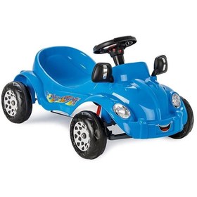 Resim PİLSAN 07 303 Pilsan Happy Herby Mavi - Pedallı Araba - Poşetli 