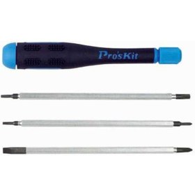 Resim Proskit Sd082D 6'lı Çift Kullanımlı Tornavida Set 