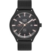 Resim Ferro Siyah Hasır Kordon Erkek Kol Saati F11090C-G F11090C-G 