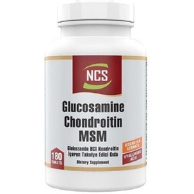 Resim Ncs Glucosamine Chondroitin Msm Hyaluronic Acid Boswellia Serrata 180 Tablet 