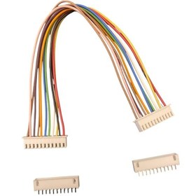 Resim 50 Adet 2.50mm 11 Pin Çift Taraflı Jst Xh Konnektör 10cm Kablolu 