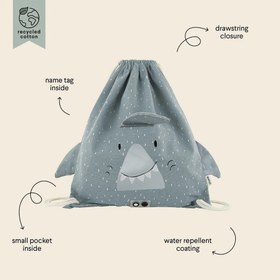 Resim Trixie İpli Çocuk Sırt Çantası Mr.Shark 