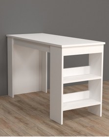 Resim Eksen Modern Mutfak Adası Beyaz 