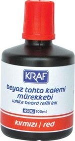 Resim Beyaz Yazı Tahtası Mürekkebi Kırmızı 100 Ml 