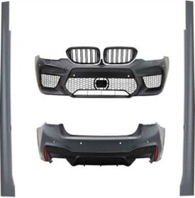 Resim Bmw 5 Serisi G30 İçin Uyumlu Yedek Parça M5 Görünüm Body Kit Panjur Dahil 