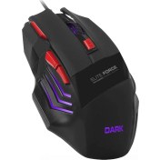 Resim Hector Emporium Dark Elite Force Dpı Ayarlanabilir Aydınlatmalı USB Oyuncu Mouse 