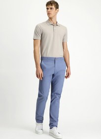 Resim Kiğılı Relaxed Fit Rahat Kesim Likralı Kanvas / Chino Pantolon 