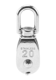 Resim Zcjb Çelik Tel Kasnak Paslanmaz Çelik M20 Ağır Hizmet Tipi Çelik Tek Tekerlek -121264 