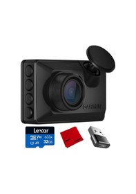 Resim Garmin Araç Kamerası X110 Kompakt 1080p Hd, Lexar 32 Gb Microsdhc/microsdxc Kart, Deco Gear Mikrofiber Temizleme Bezi İle 140 Derecelik Görüş Alanı Paketi...-123503 