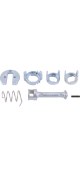 Resim Creatorally Ön Sol Sağ Kapı Kilidi Silindir Tamir Kiti Yedek Parçalar Bmw E46 3 Serisi 1998-2005 Için (Yurt Dışından) 