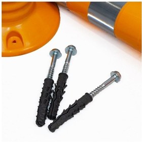 Resim İleri Trafik Delinatör 75 x 8 CM Sarı. Esnek Duba 