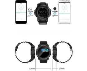 Resim Zeroshop Yeni Nesil Çok Fonksiyonlu Uyku ve Sağlık Takibi Yapabilen Siyah 