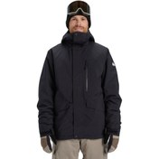 Resim Quiksilver Mission Solid Erkek Siyah Snowboard Ceketi 