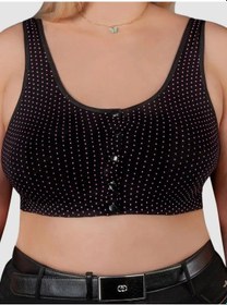 Resim Dikişsiz Spor Sütyenüstü 100804217 Siyah 