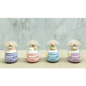 Resim Kapibara Tasarımlı Işıklı Kar Küresi 