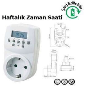Resim Haftalık Zaman Saati 