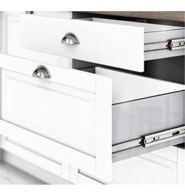 Resim AyrStore Galvanizli Teleskopik Çekmece Rayı 35X350 