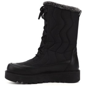 Resim Gönderi R Siyah Bağcıklı Termo Taban Comfort Kar Botu Siyah 