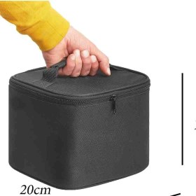 Resim Zoli 8 Litre Termos Çanta Sıcak ve Soğuk Tutan Özel Alüminyum Yalıtımlı Gıda Çantası Sefer Tası 