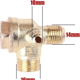 Resim Normadia Sessiz ve Yağsız Kompresör Çekvalfleri, 9-100 Litre Uyumlu 