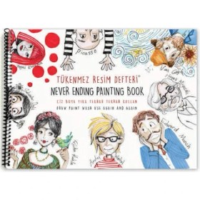 Resim Tükenmez Resim Defteri--3 25X35CM 