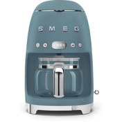 Resim Smeg Mat Storm Blue Filtre Kahve Makinesi 