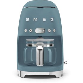 Resim Smeg Mat Storm Blue Filtre Kahve Makinesi 