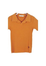 Resim Nk Kids Çocuk Polo Yaka Fitilli T-shirt-14004-tarçın Tarçın 